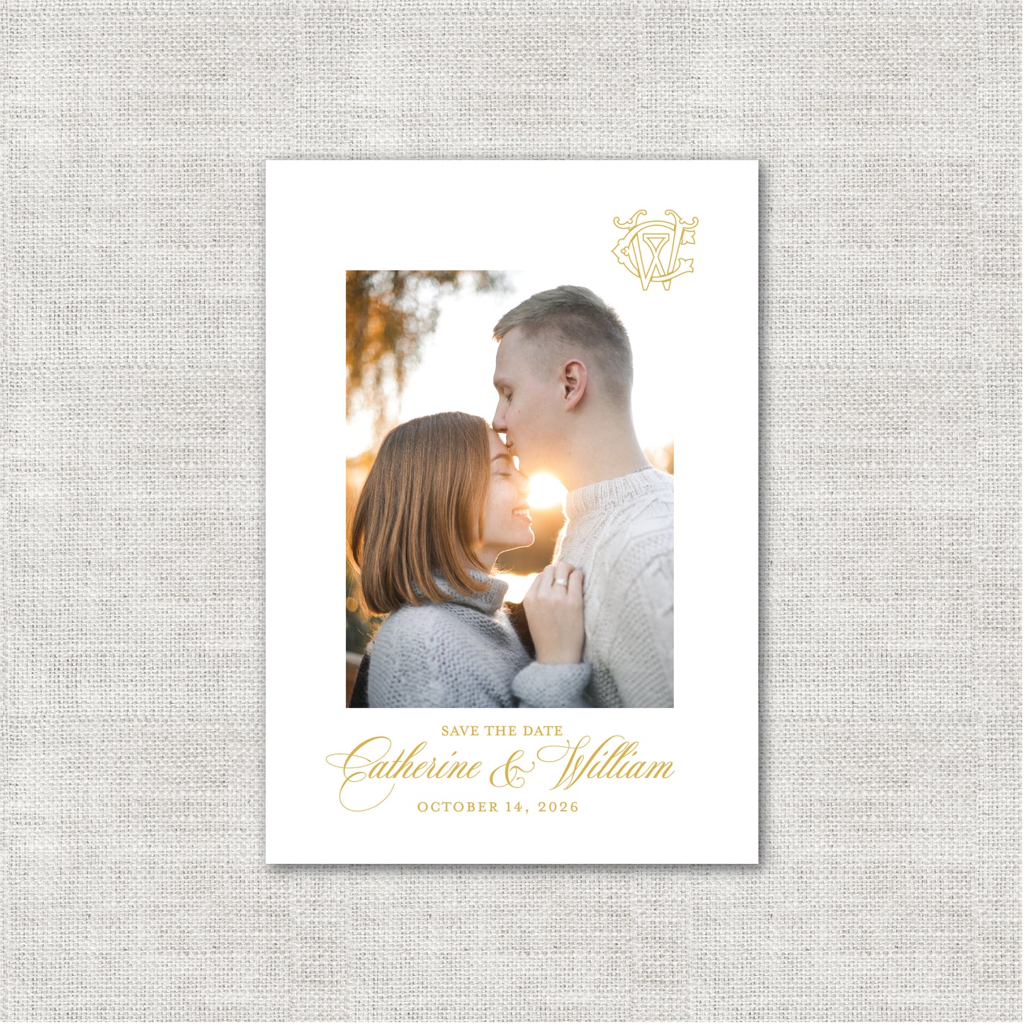 Wedding | Catherine Collection | Save the Date (5x7 Inch)