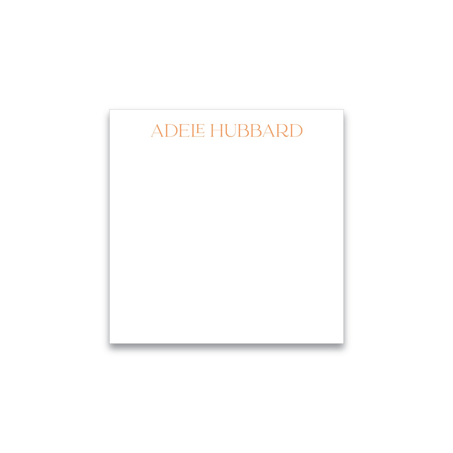 Notepad | Custom Personalization (Font Choices Available)
