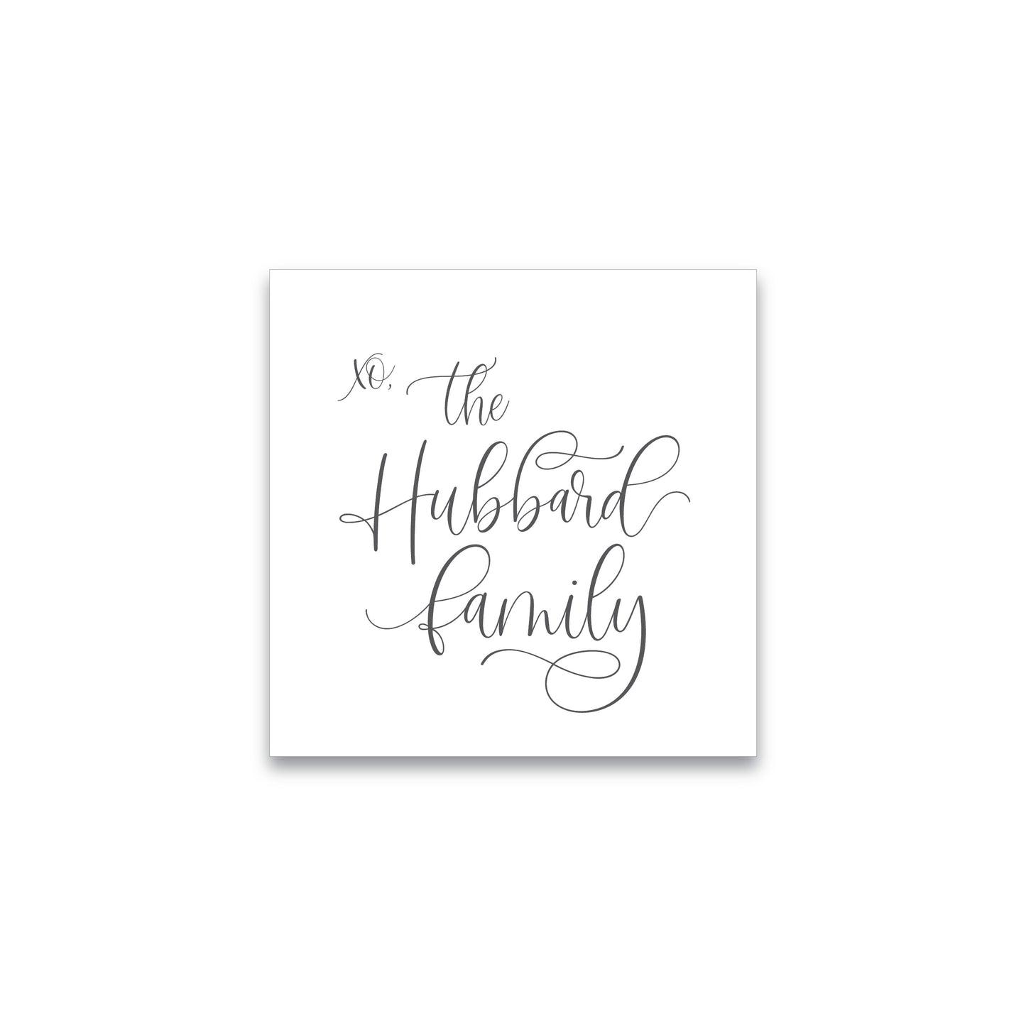 Gift Tag | Signature | Love From