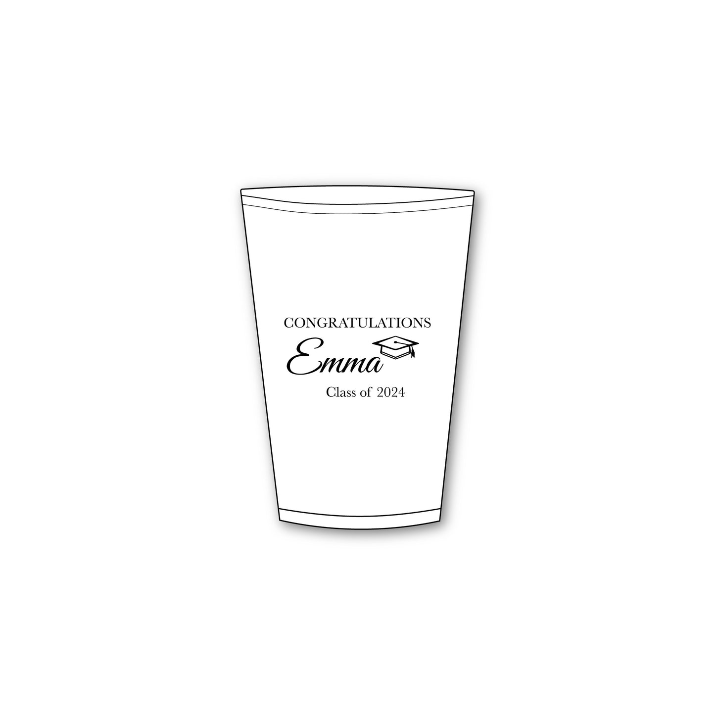 Personalized Cups | Graduation 1