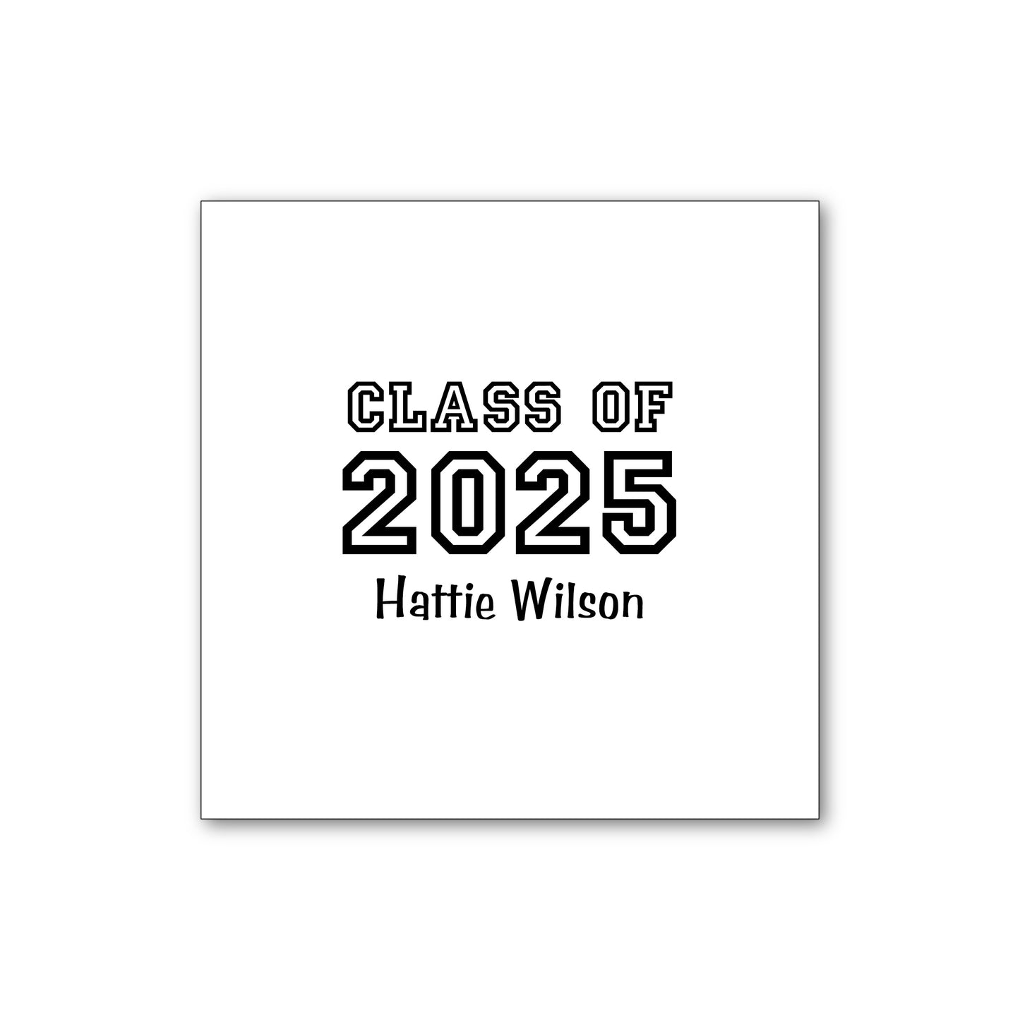 Personalized Napkins | Graduation 2