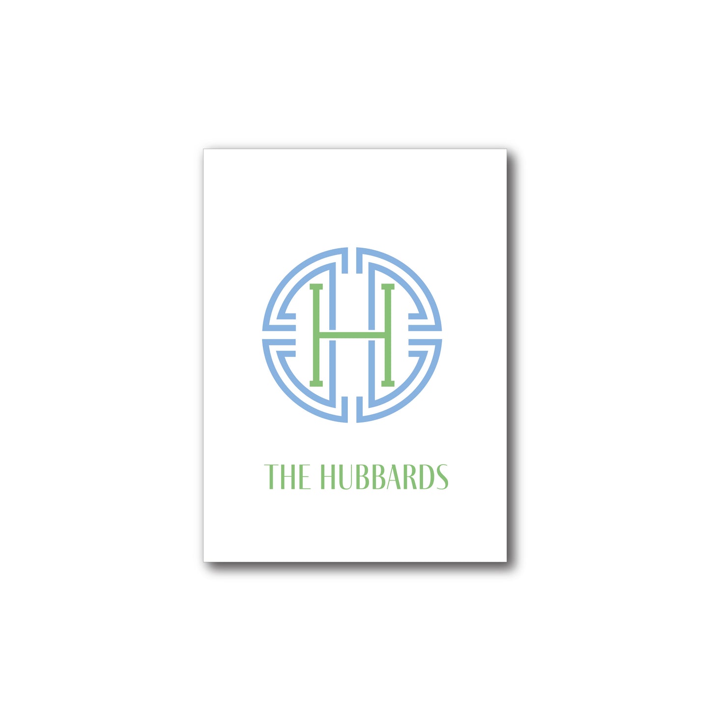 Gift Tag | Initial Medallion (Large)