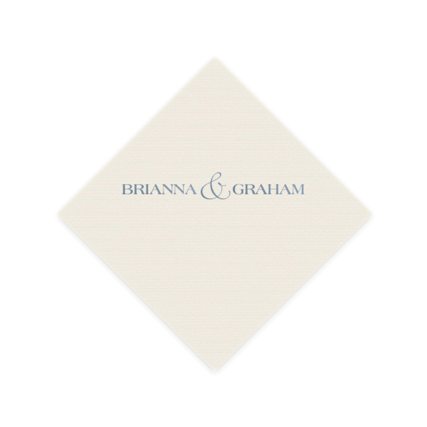 Personalized Napkins | Couple Ampersand