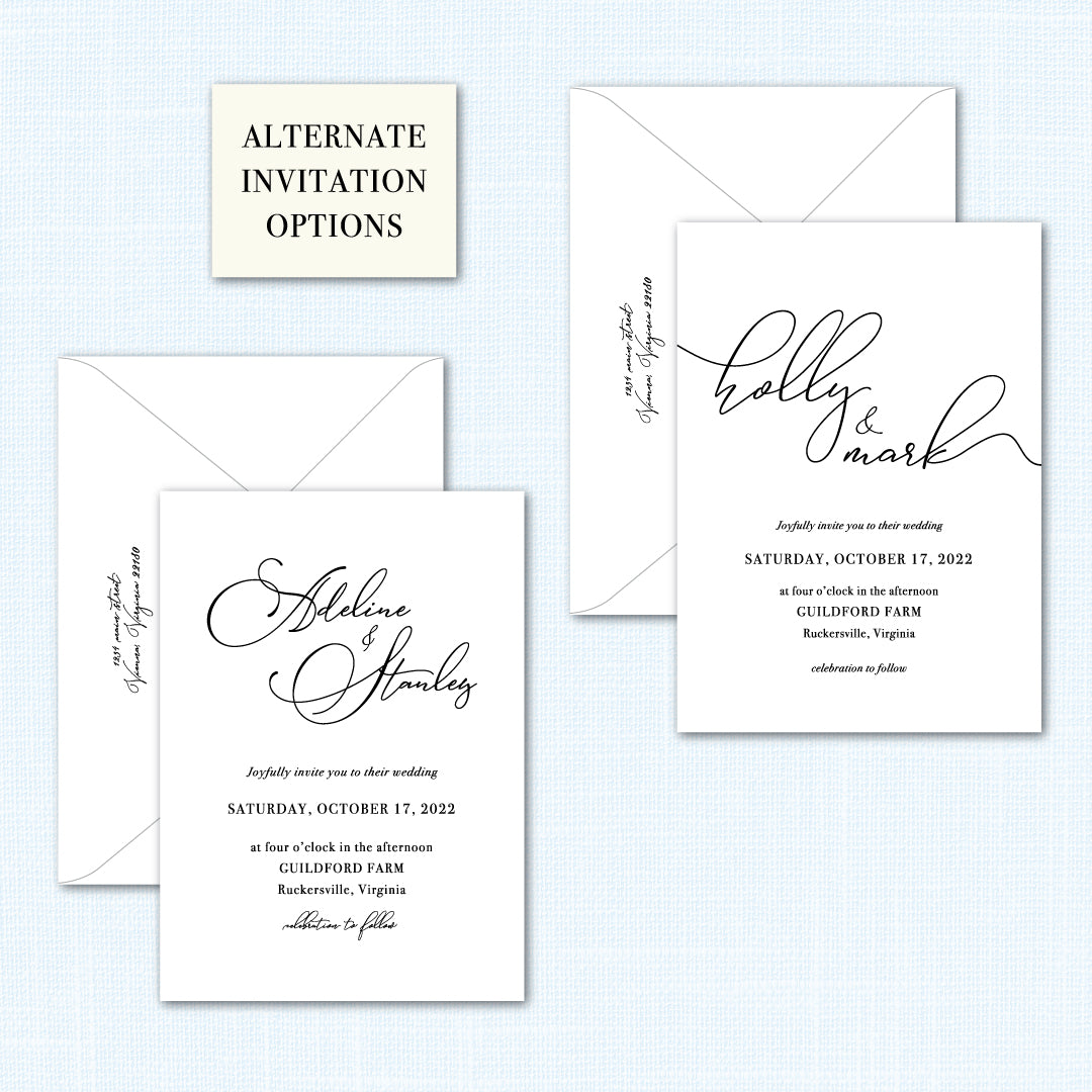 Wedding | Holly Collection | Invitation