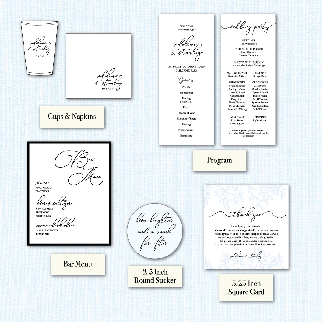 Wedding | Holly Collection | Invitation