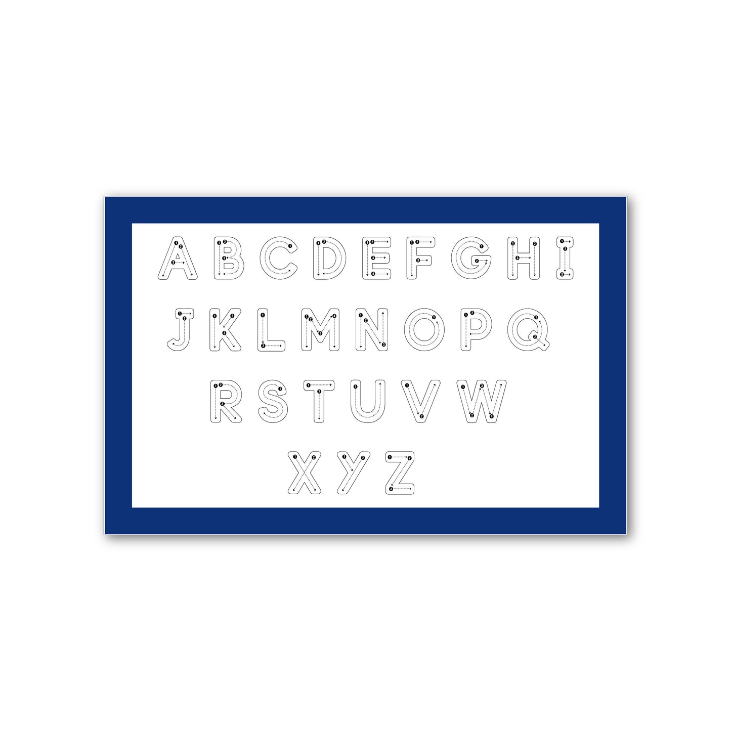 Laminated Placemat | Blue Nutcracker