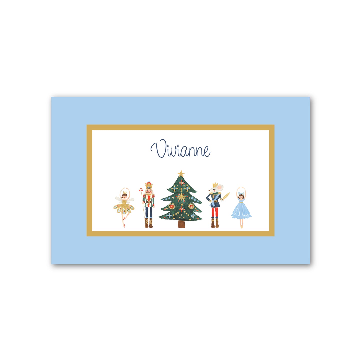 Laminated Placemat | Blue Nutcracker