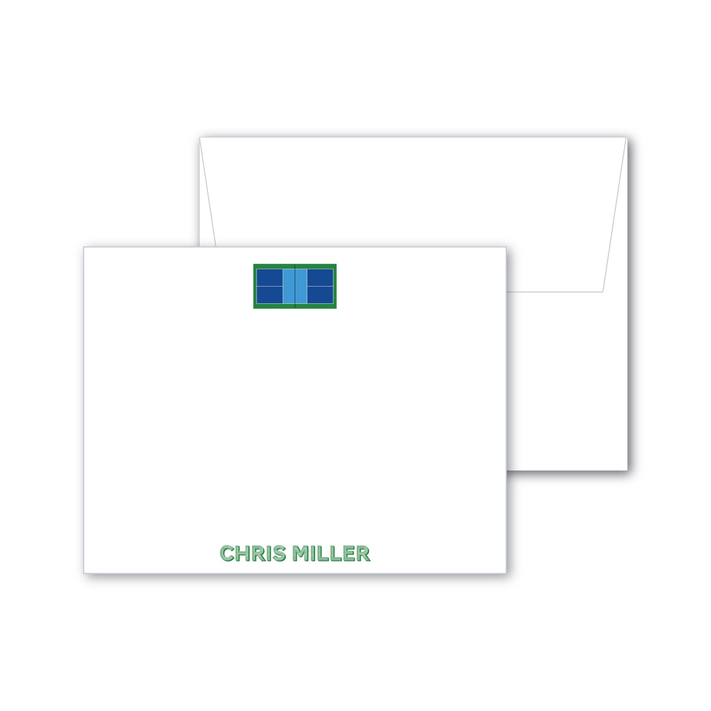 Flat Notecard | Pickleball 2