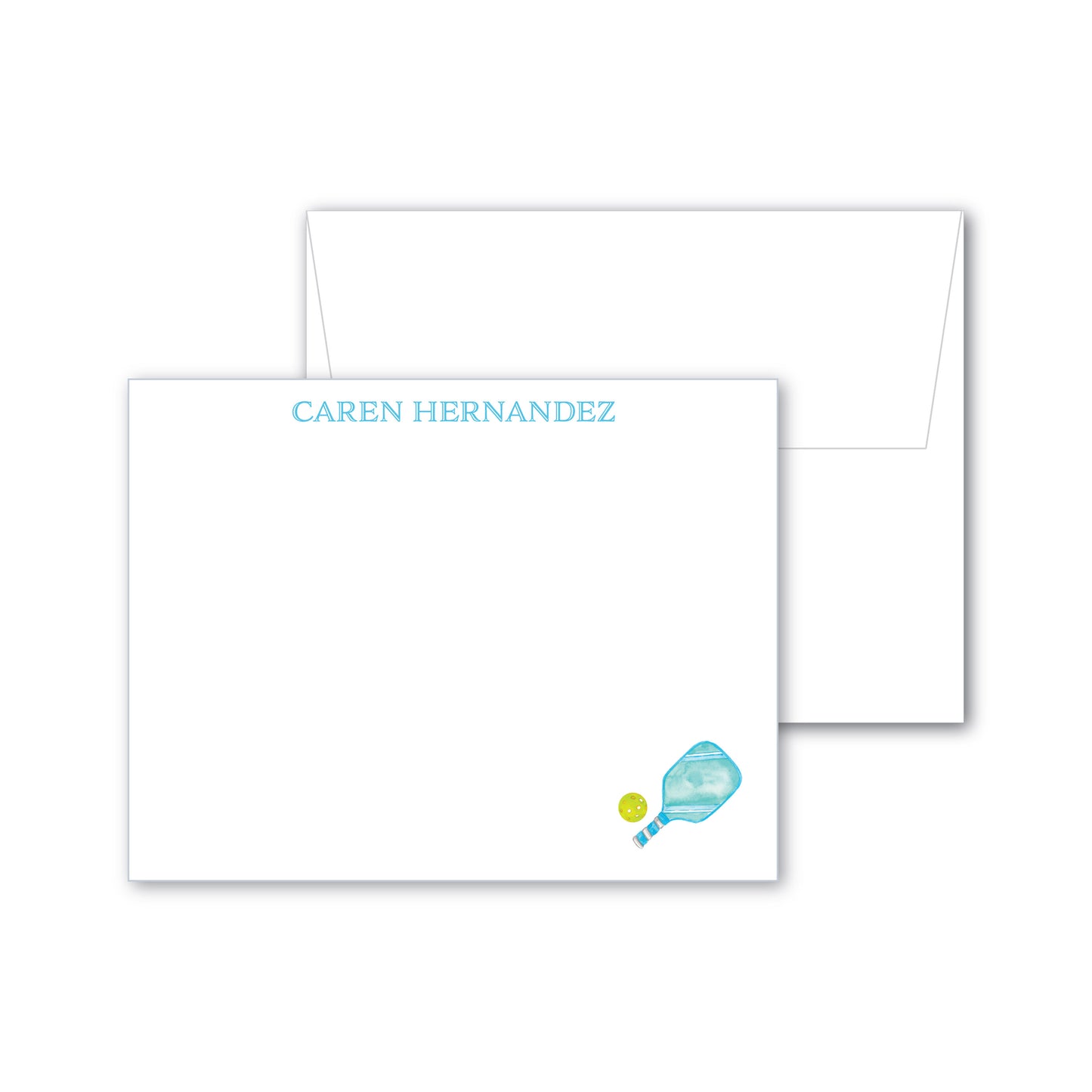 Flat Notecard | Pickleball 3