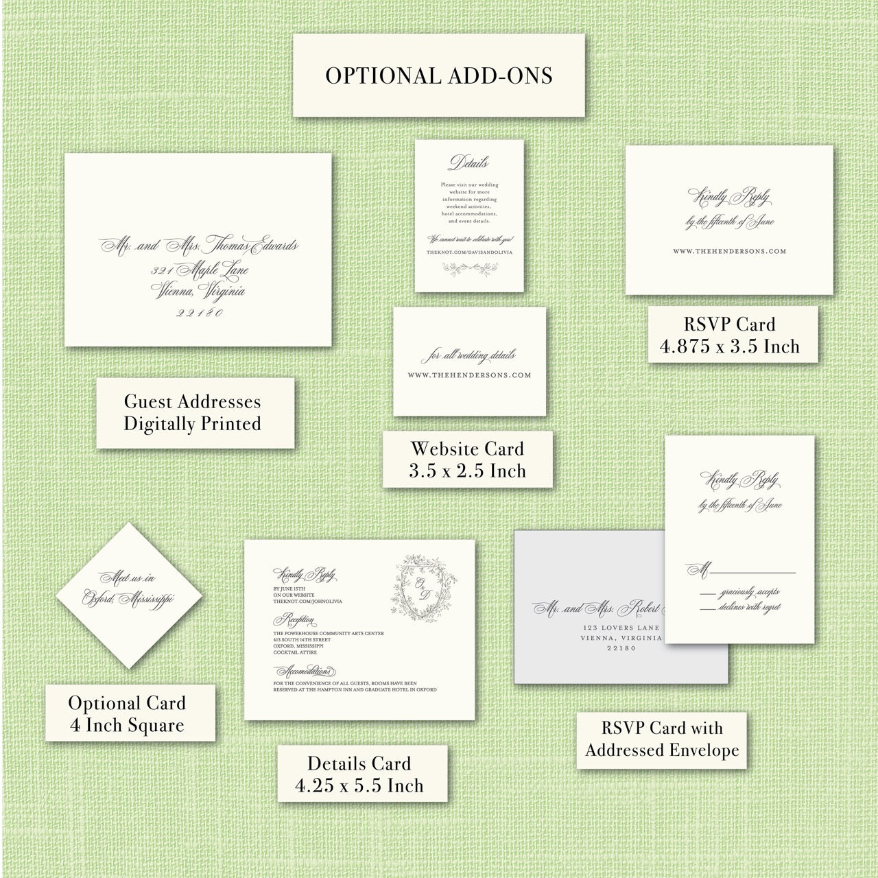 Wedding | Olivia Collection | Invitation