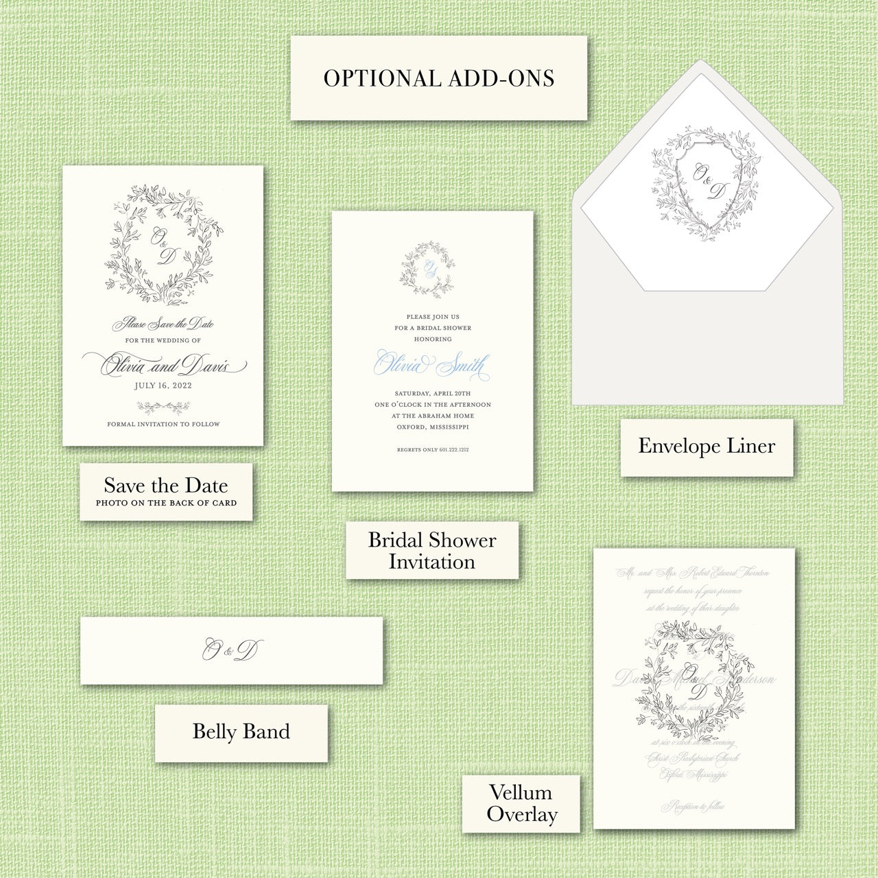 Wedding | Olivia Collection | Invitation