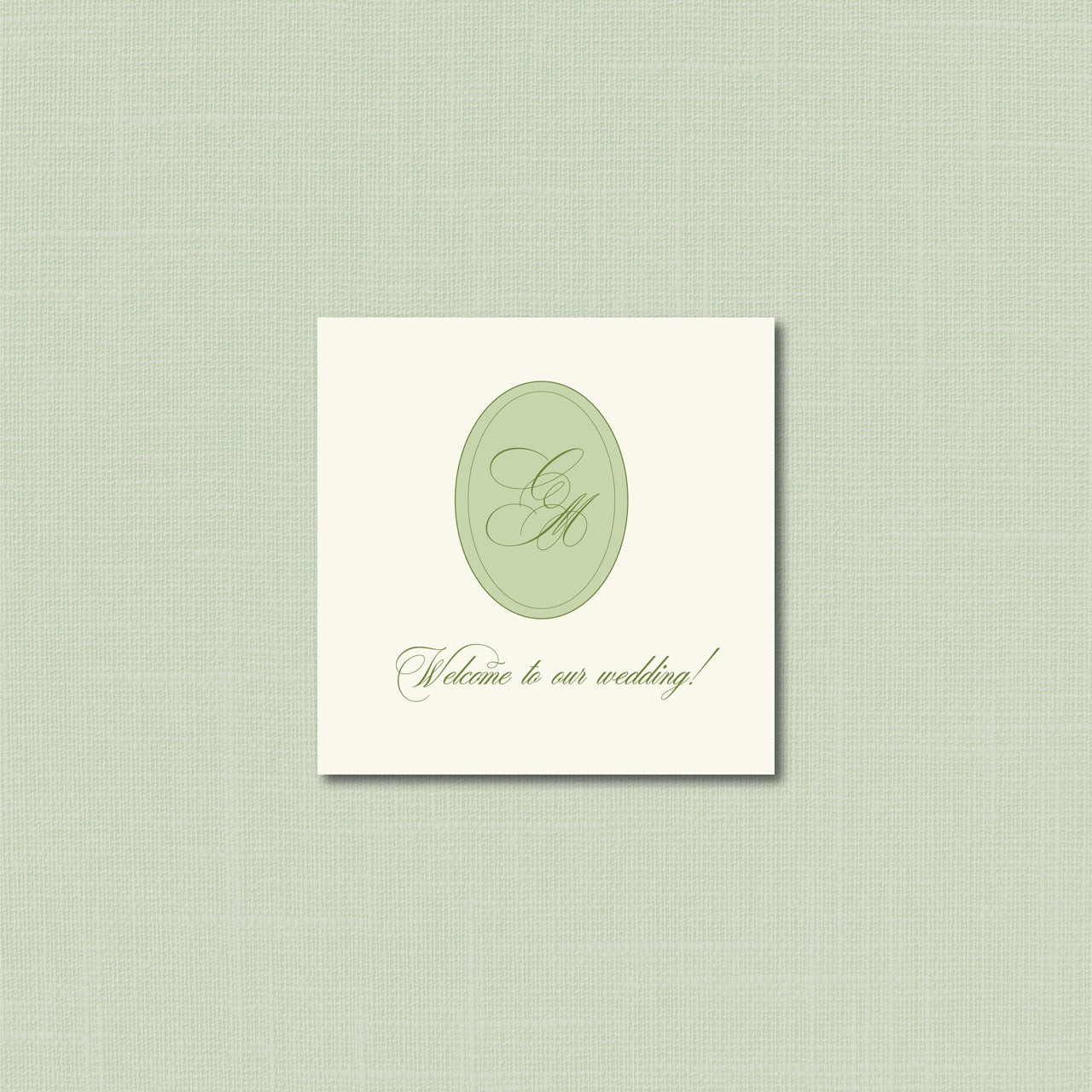 Wedding | Wildflower Collection | Additional Card (4 Inch Square)
