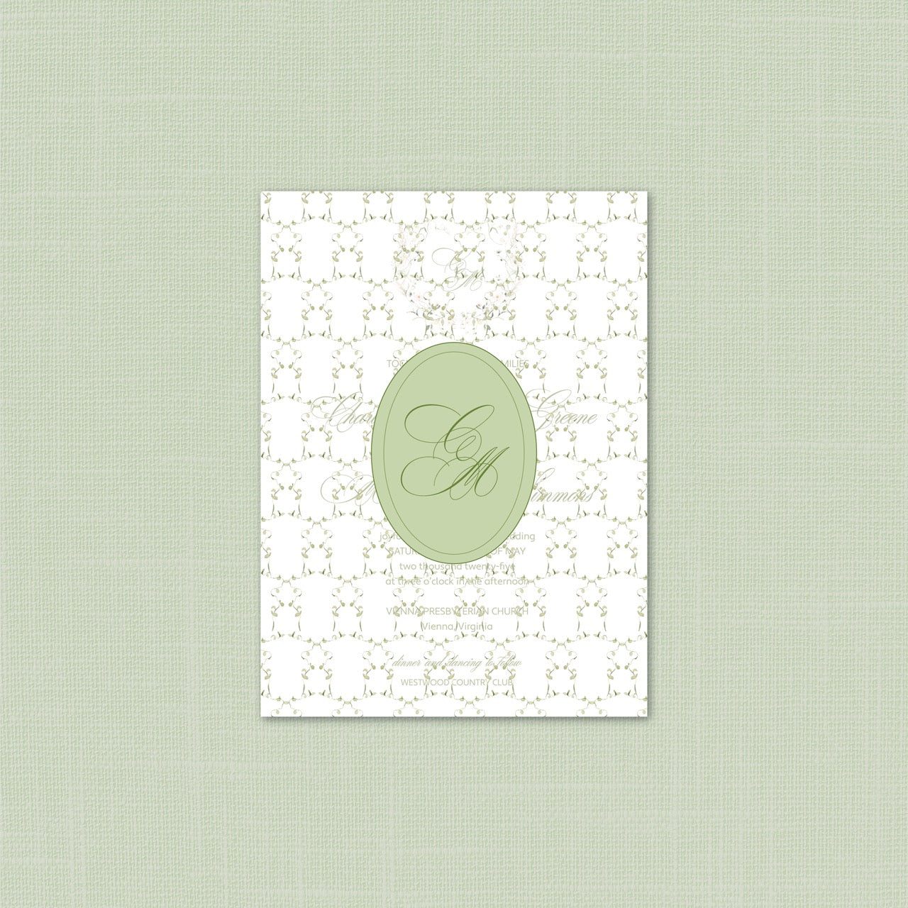 Wedding | Wildflower Collection | Vellum Overlay