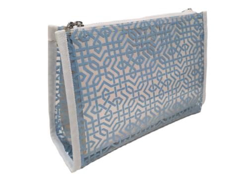 Road Tripper Lattice Clear Bag