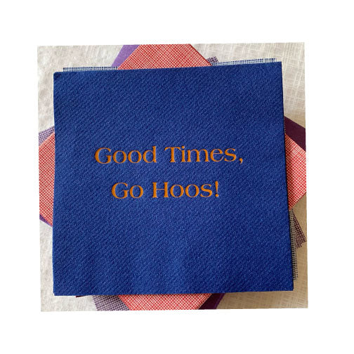 Napkins | Good Times, Go Hoos!