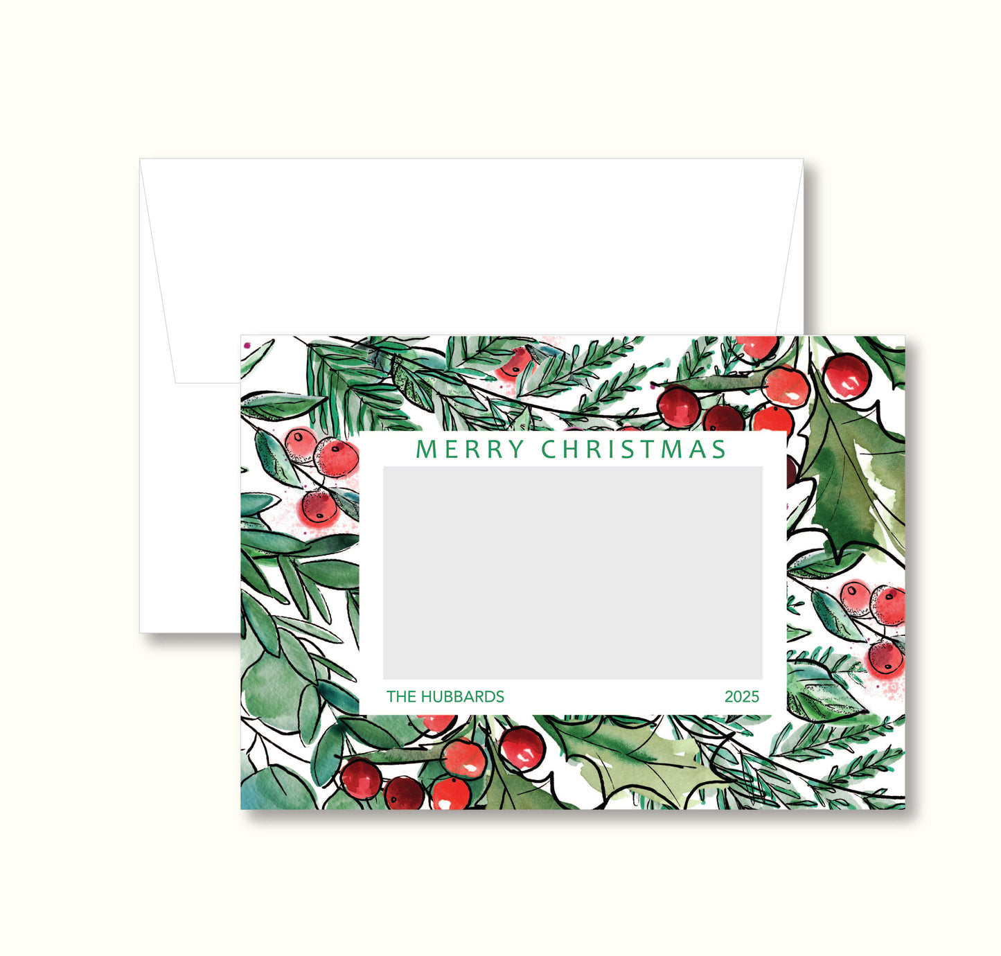 Holiday Photo Card | Big Holly 1