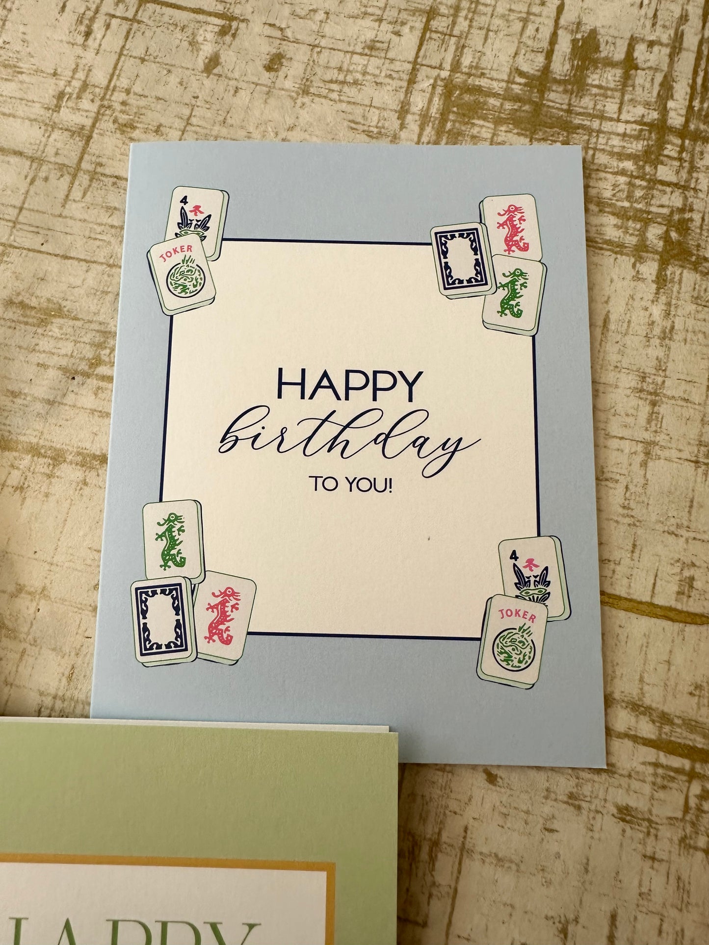 Mah Jongg Birthday Cards