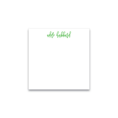 Notepad   |   Custom Personalization  (Font Choices Available)