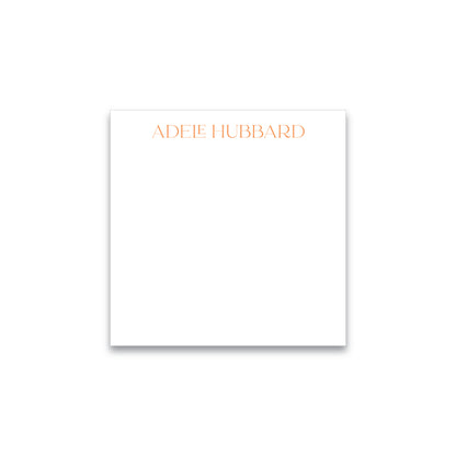Notepad   |   Custom Personalization  (Font Choices Available)