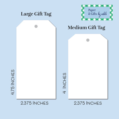 Gift Tag   |   Dragon (More Ink Color Choices)