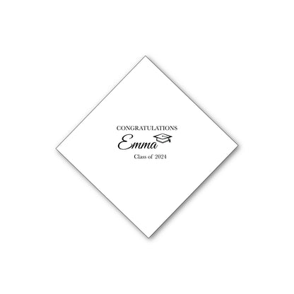 Personalized Napkins    |    Graduation 1