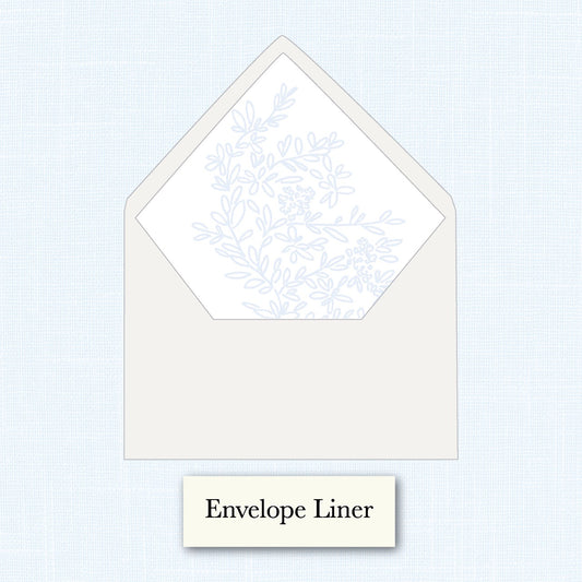 Wedding   |    Holly Collection    |    Envelope Liner