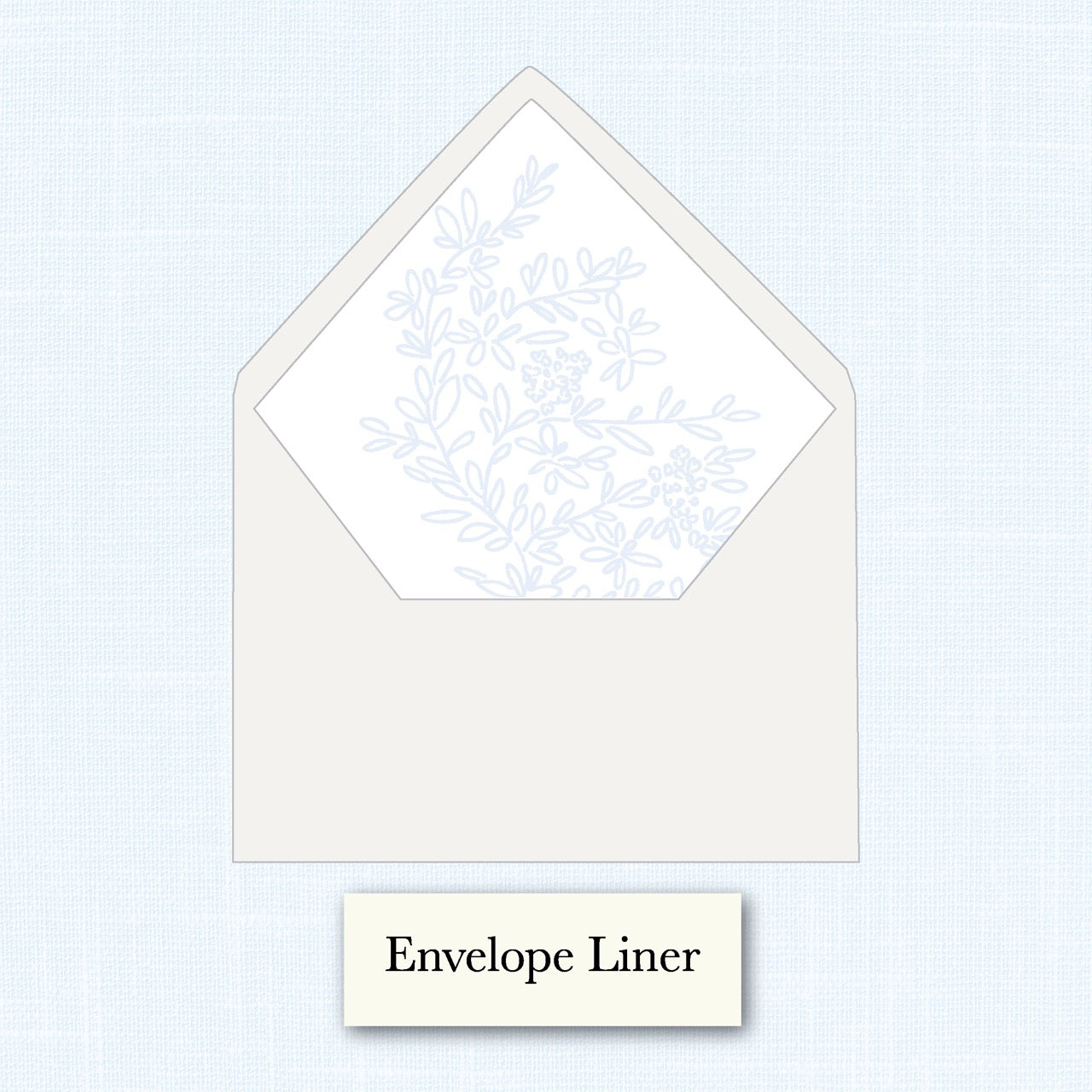 Wedding   |    Holly Collection    |    Envelope Liner
