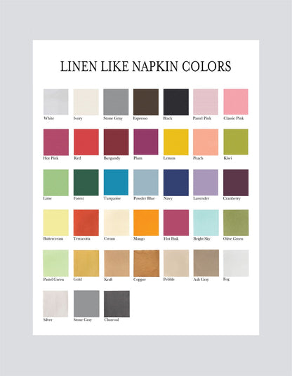 Linen Like Napkins    |    Couple Ampersand
