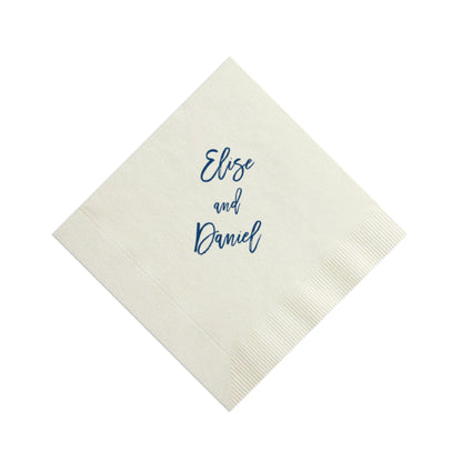 Personalized Napkins     |     Wedding 3