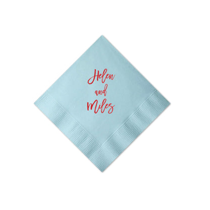 Personalized Napkins     |     Wedding 3