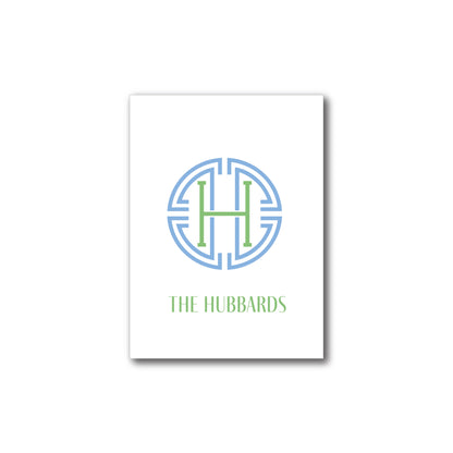 Gift Tag  |  Initial Medallion (Large)