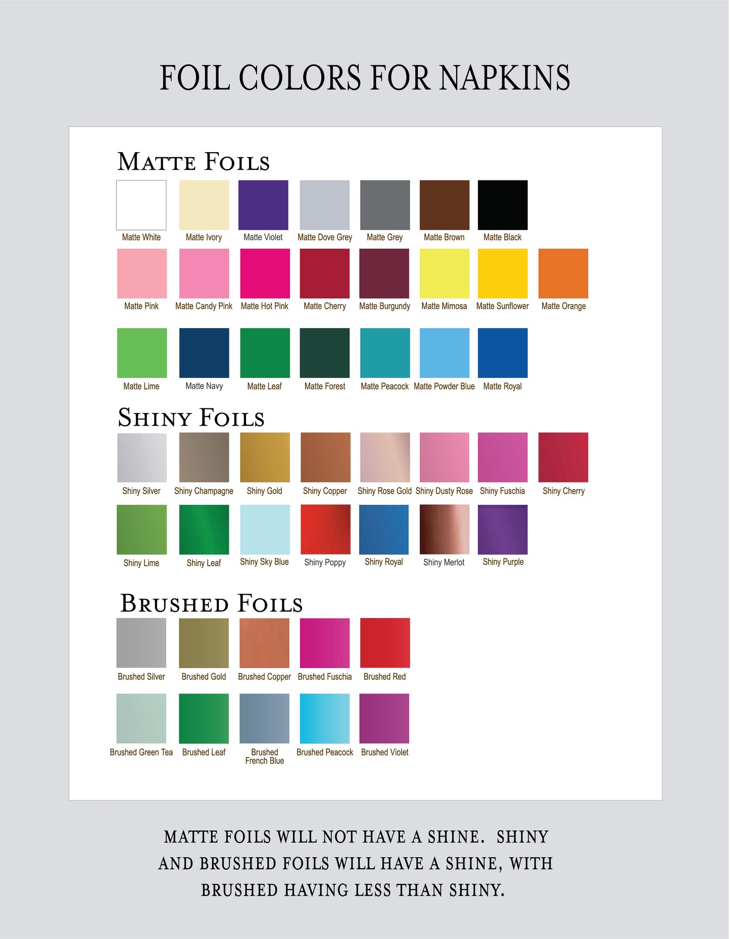 Personalized Napkins   |   Crest and Duogram 1