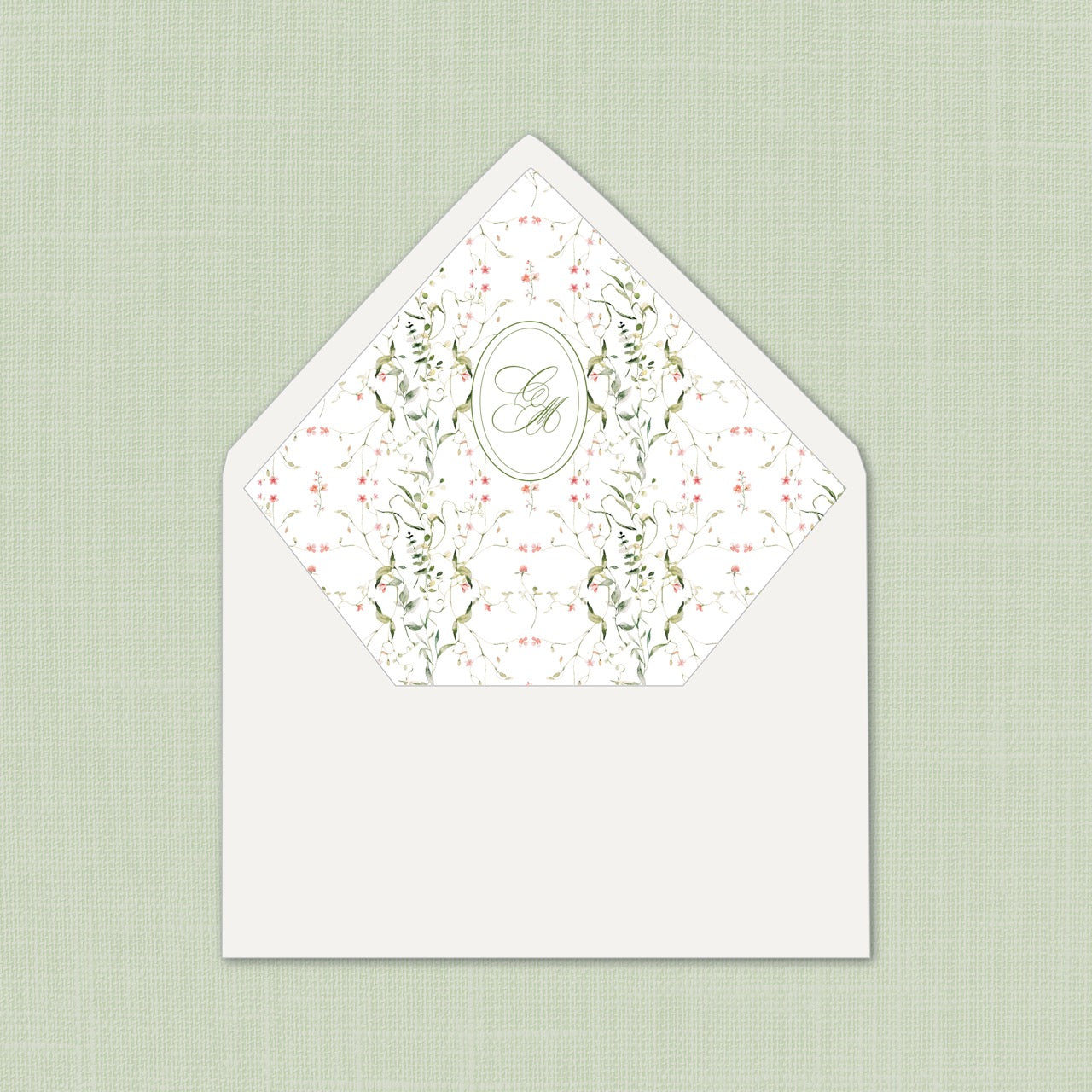 Wedding   |    Wildflower Collection    |    Envelope Liner