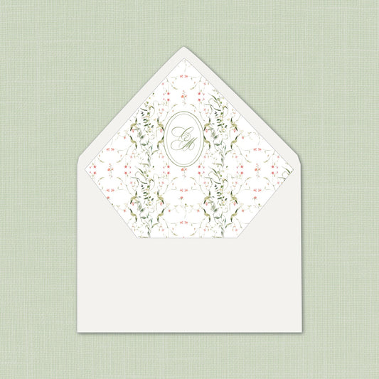 Wedding   |    Wildflower Collection    |    Envelope Liner