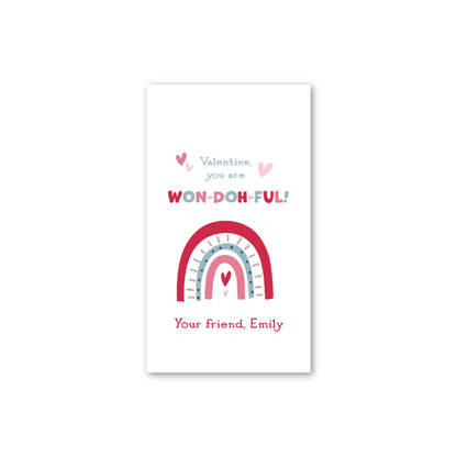 Gift Tag     |     Valentine    |    Won-doh-ful Valentine