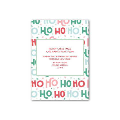 Holiday Photo Card    |    Merry Polka Dots