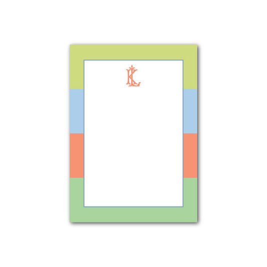 Personalized Notepad   |   Colorblock (Summer)