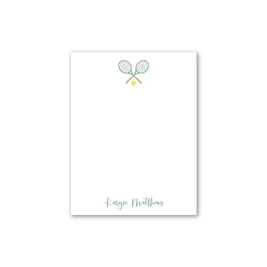 Personalized Notepad   |   Tennis Chic