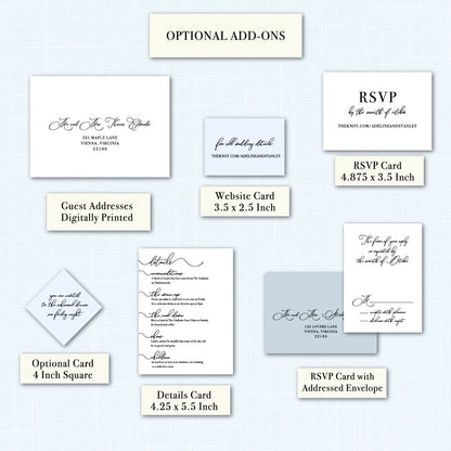 Wedding   |   Holly Collection    |   Invitation