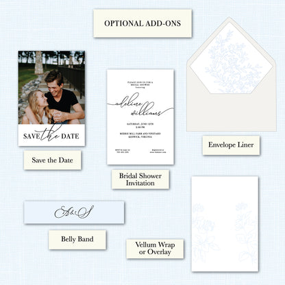 Wedding   |   Holly Collection    |   Invitation