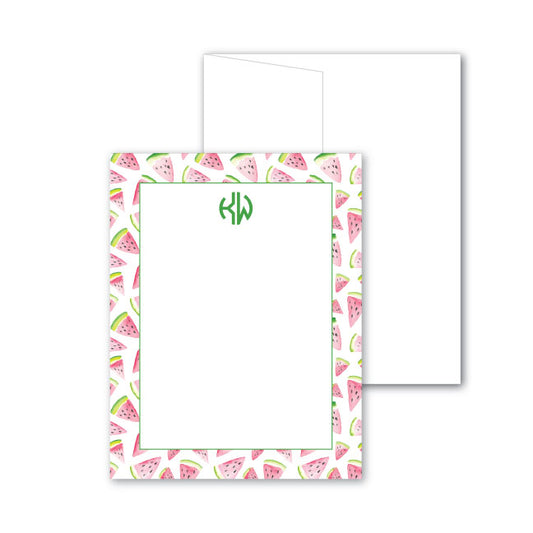 Flat Notecard    |     Watermelons