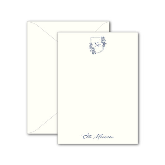 Crest Collection    |    Flat Notecard   |   Crest 5