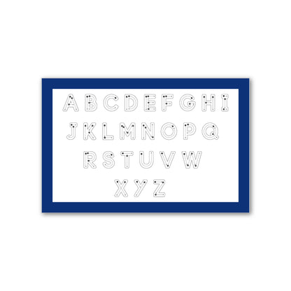 Laminated Placemat   |   Blue Nutcracker