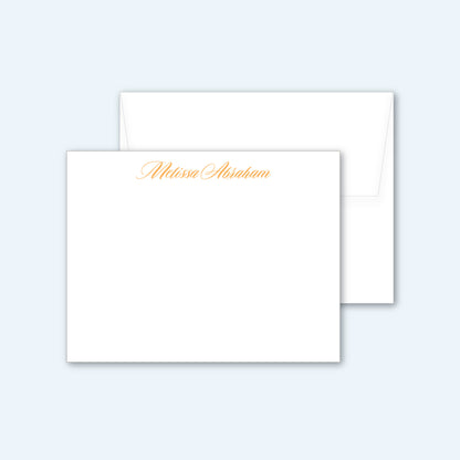 Flat Notecard - Bright Names