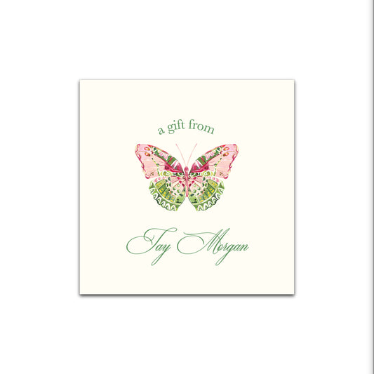 Gift Tag    |   Sticker   |   Butterfly