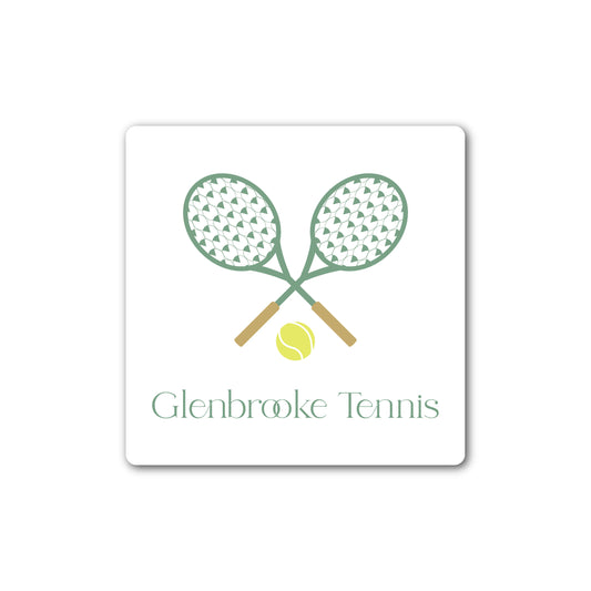 Paper Coaster    |    Tennis Chic