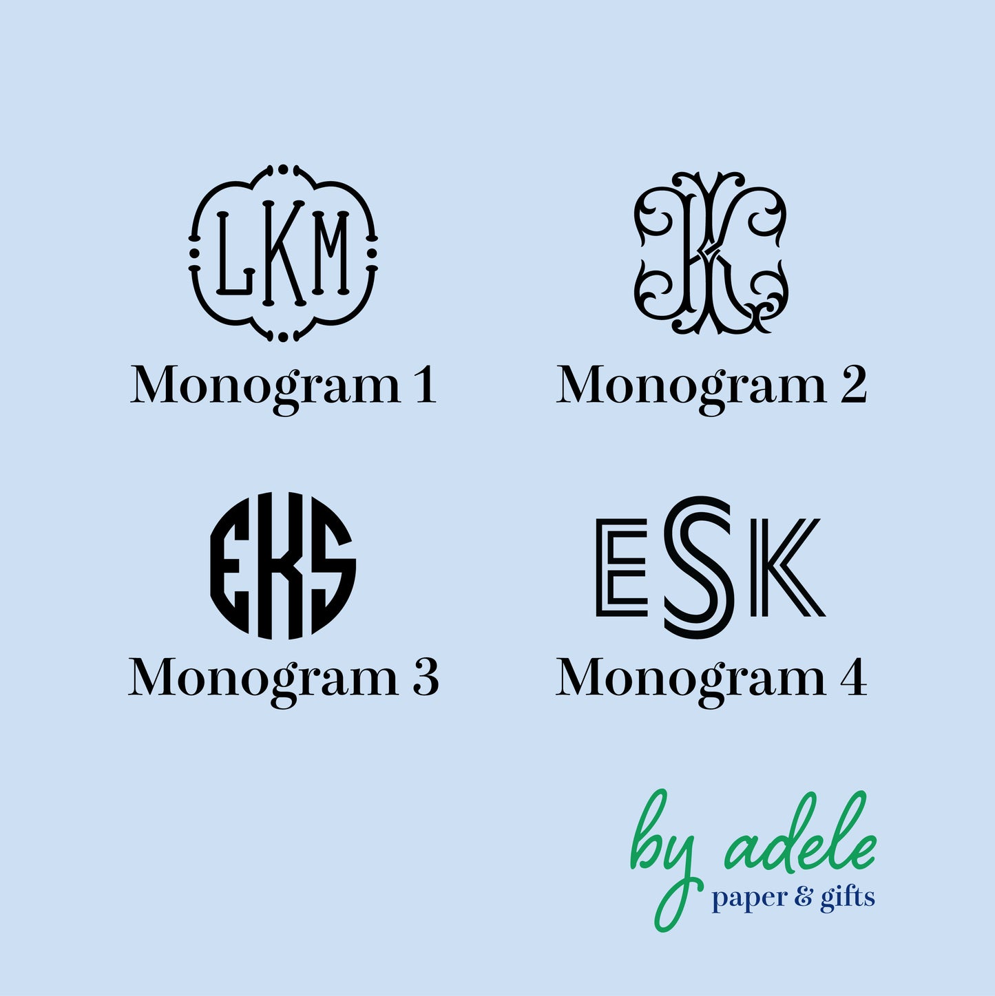 Personalized Notepad   |   Green Tile Border |   Mah Jongg