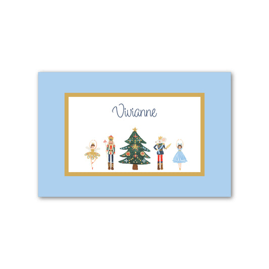 Laminated Placemat   |   Blue Nutcracker