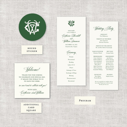 Wedding   |    Catherine Collection    |    Sticker