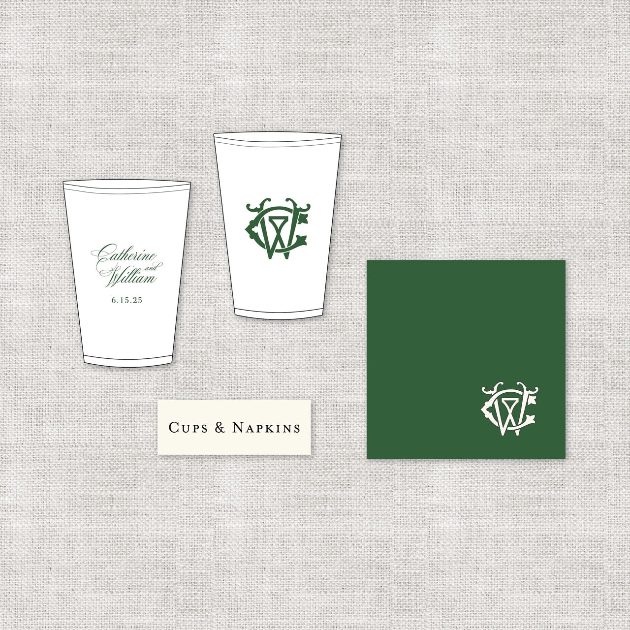 Wedding   |   Catherine Collection    |   Cups